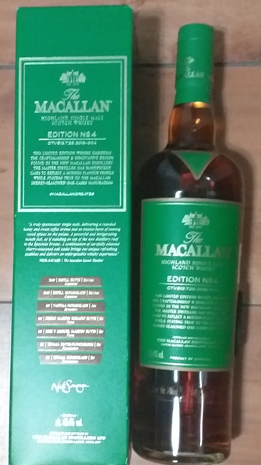 Botella de Whisky The Macallan