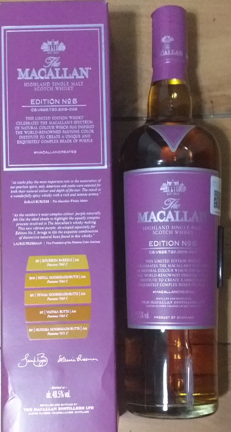 Botella de Whisky The Macallan